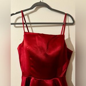 Red Mini Cute Sexy Dress